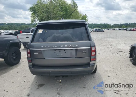 2017 Land Rover Range Rover Supercharged из США, поврежденный, VIN SALGS5FE9HA356728